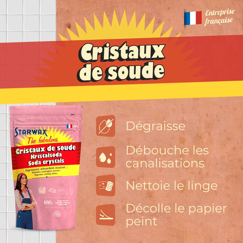 Cristaux de soude
