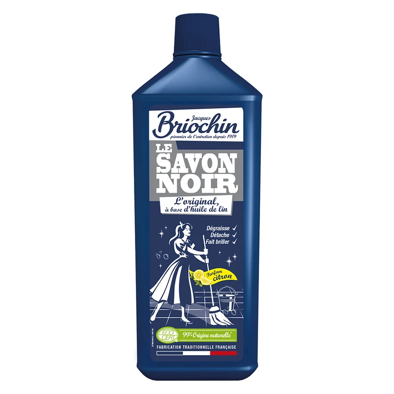 Savon noir parfum citron frais
