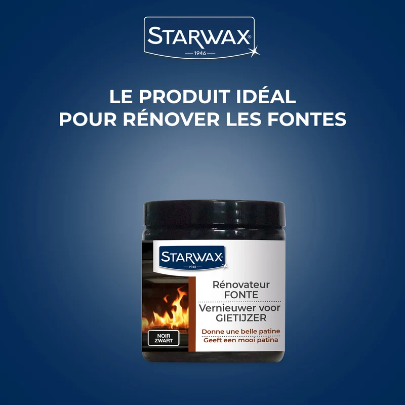 Rénovateur fonte pour poêle et cheminée