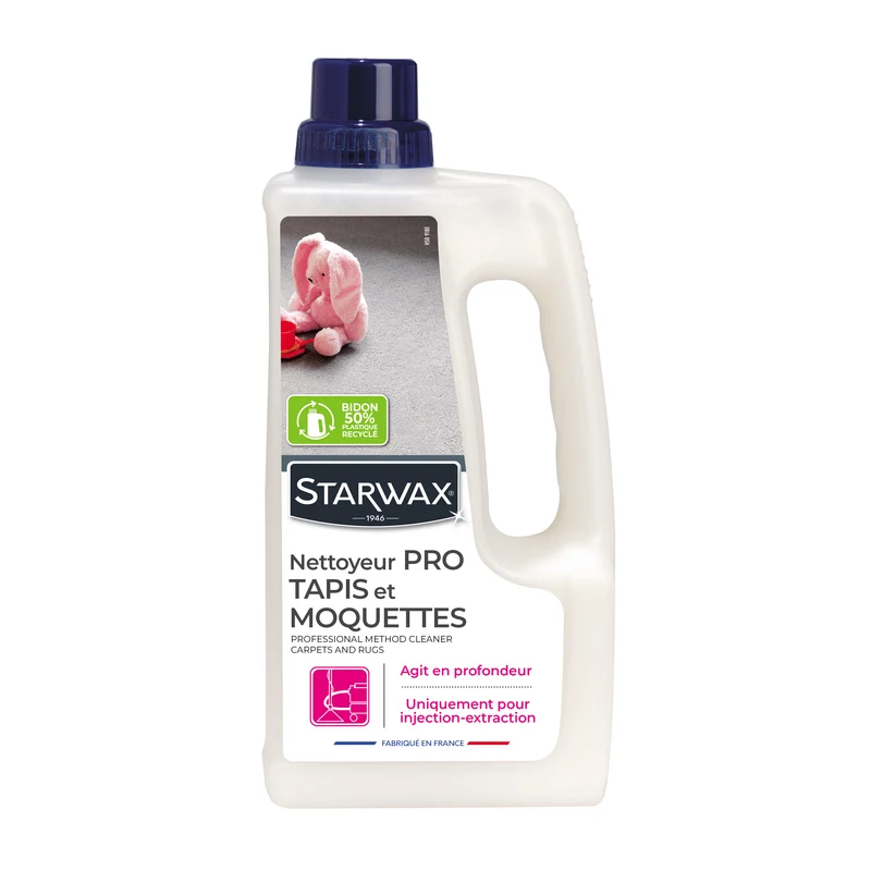 Nettoyant méthode "pro" pour tapis et moquettes