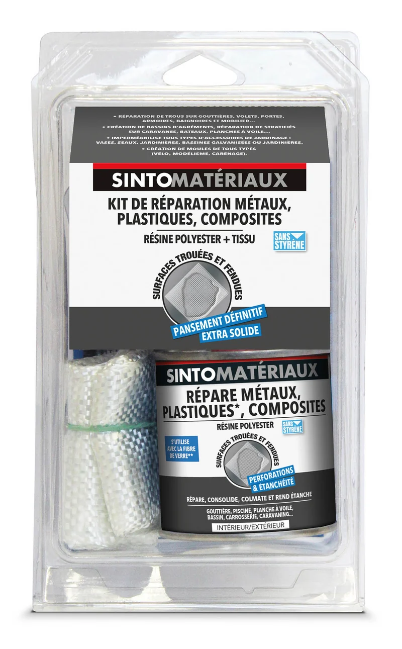 Kit résine et tissu
