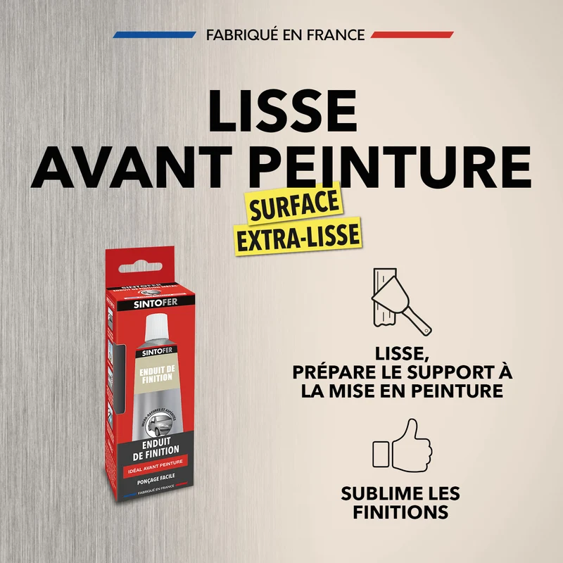 Enduit de finition métal