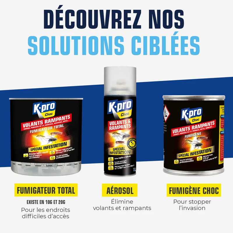 Fumigène spécial infestation tous insectes