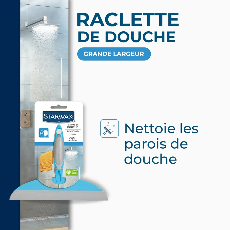 Raclette de douche