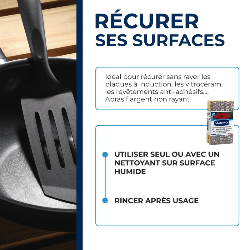 Eponges non rayantes
