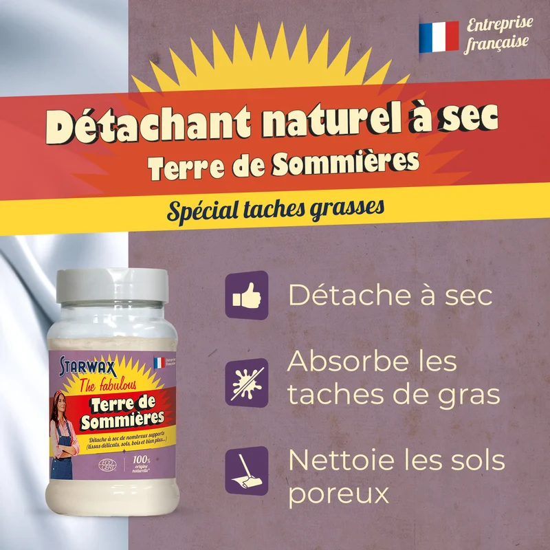 Détachant textiles - Terre de sommières