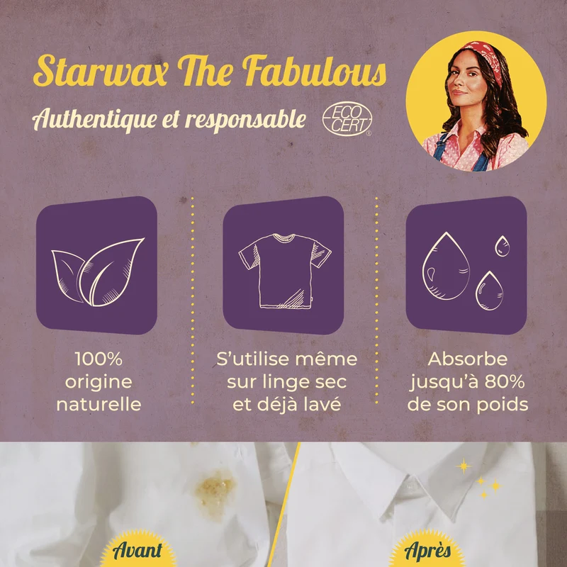 Détachant textiles - Terre de sommières