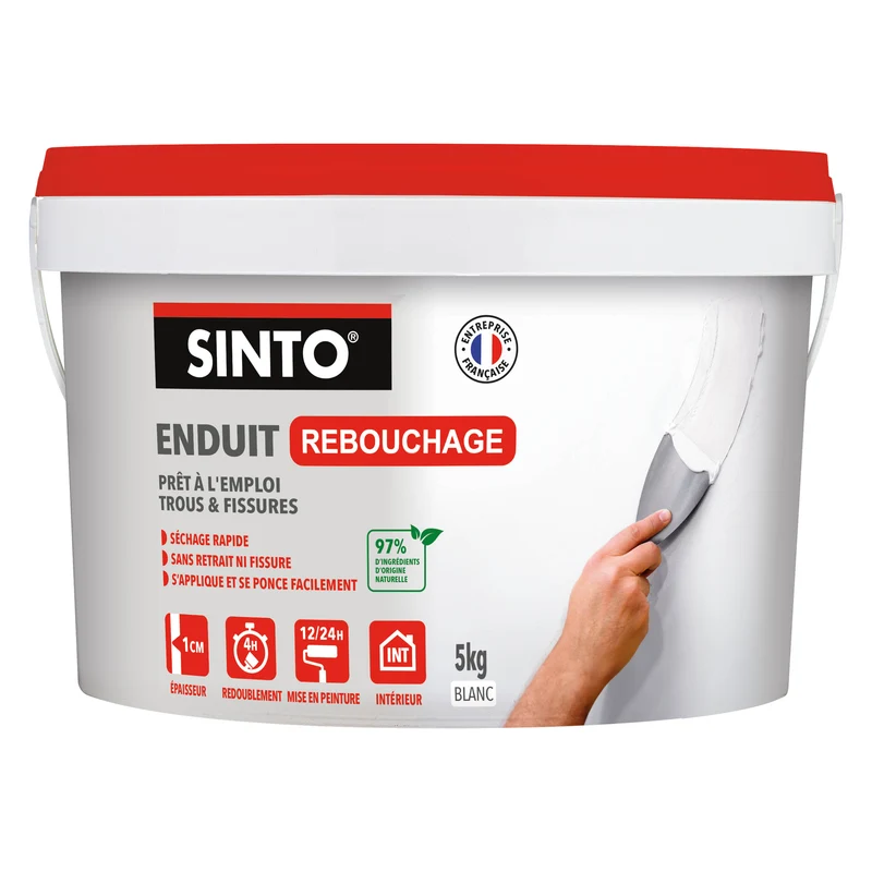 Enduit rebouchage pâte