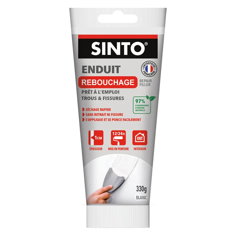 Enduit rebouchage pâte