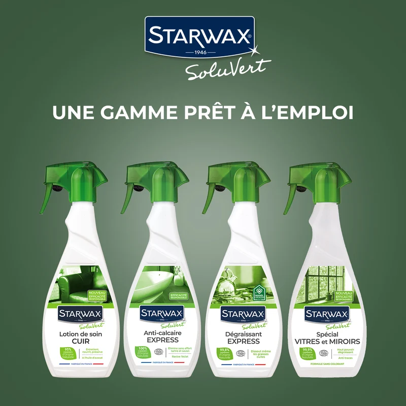 Nettoyant spécial vitres et miroirs