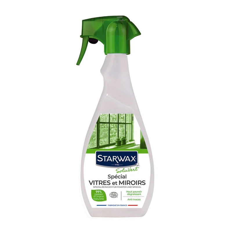 Nettoyant spécial vitres et miroirs