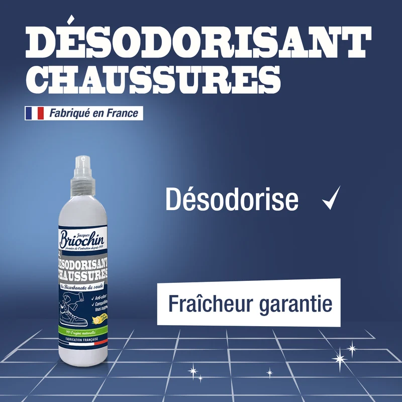 Désodorisant chaussures au bicarbonate