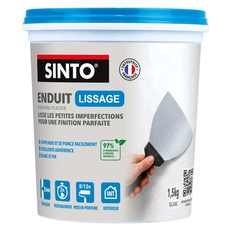 Enduit lissage pâte