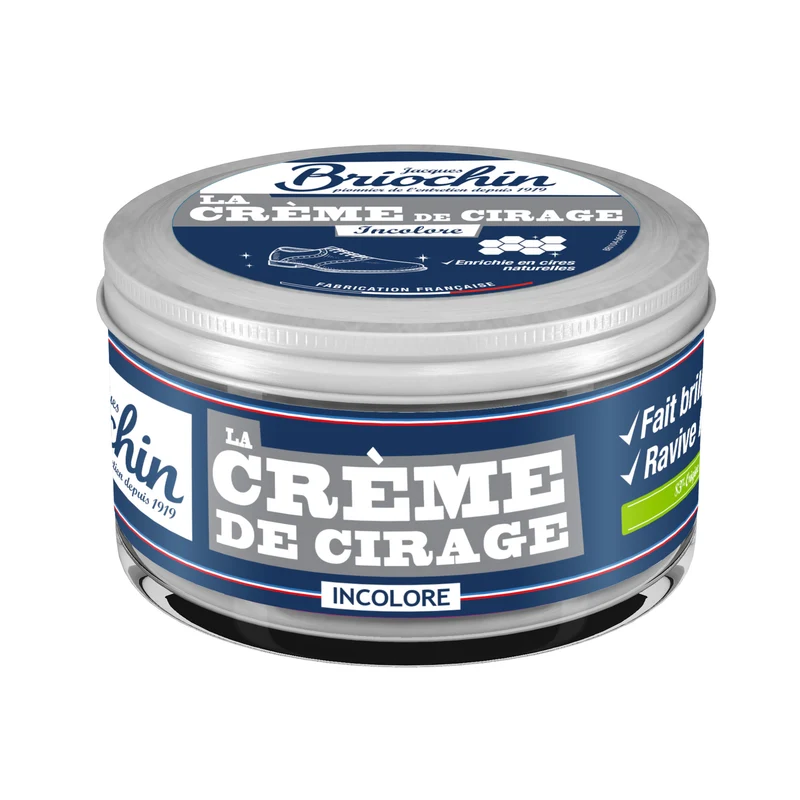 Crème de cirage incolore
