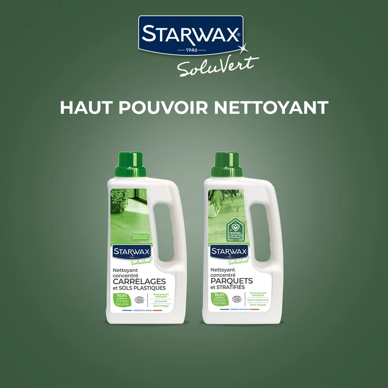Nettoyant concentré pour parquets et sols stratifiés
