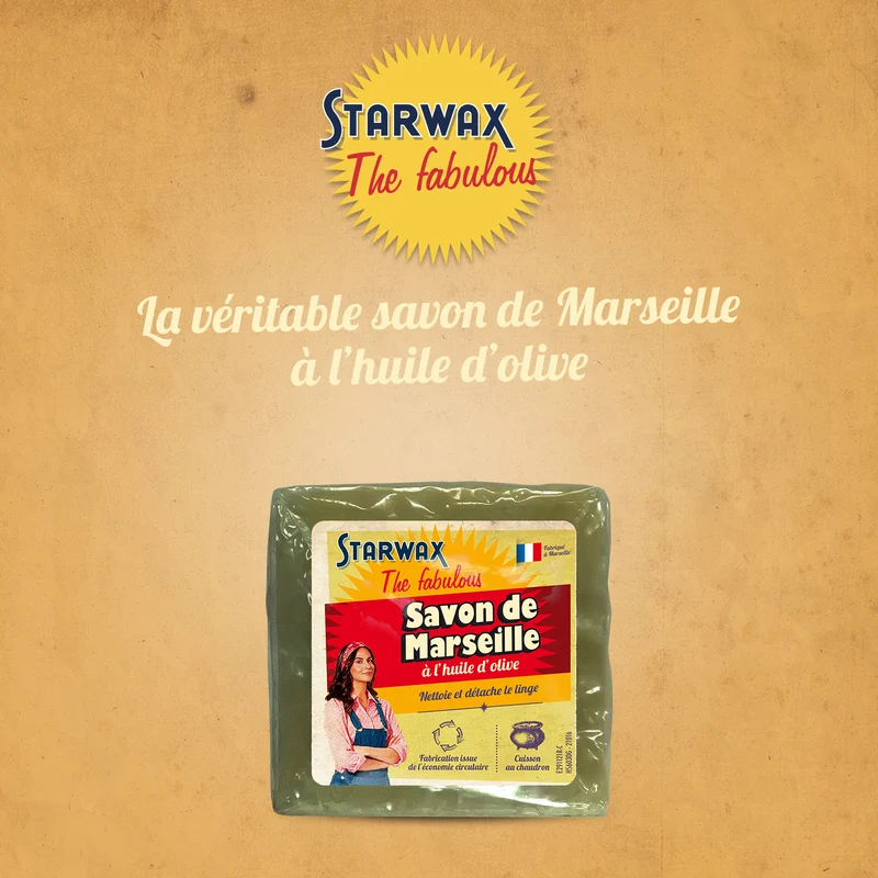 Savon de Marseille à l'huile d'olive
