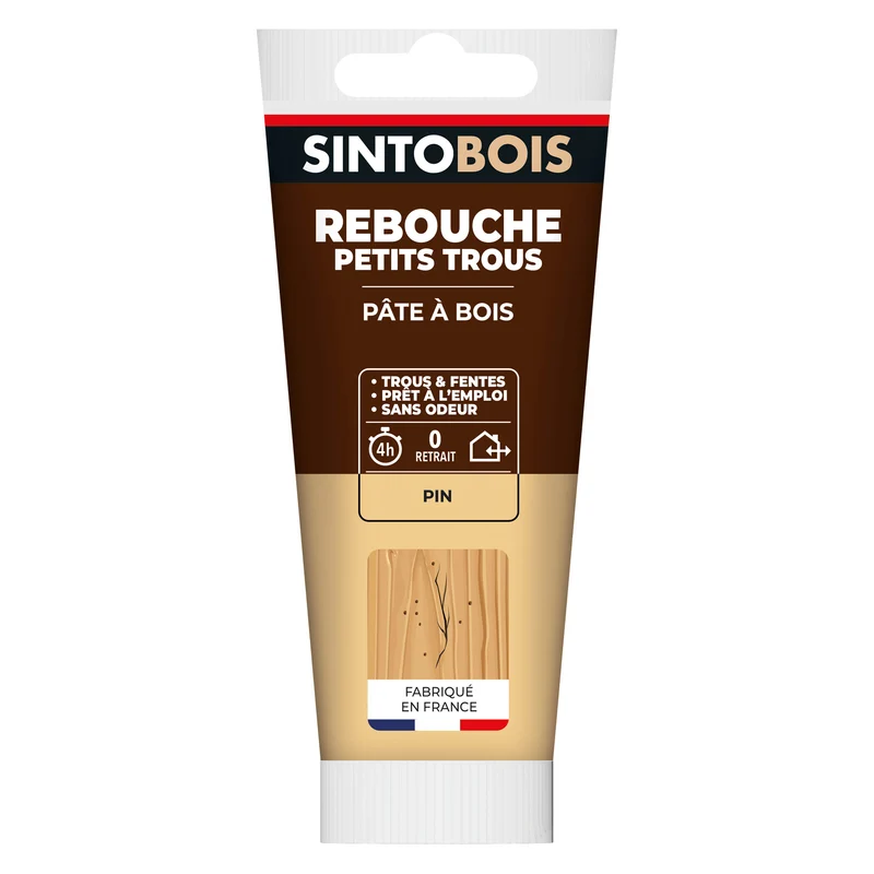 Rebouche imperfections - Pâte à bois naturel