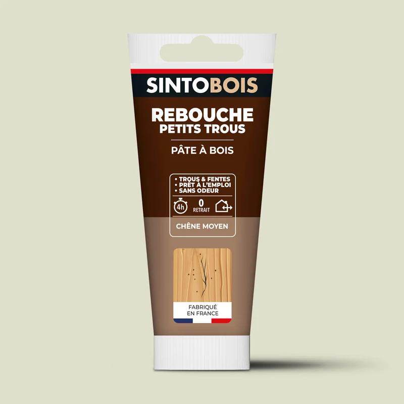 Rebouche imperfections - Pâte à bois naturel