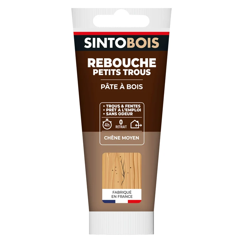 Rebouche imperfections - Pâte à bois naturel