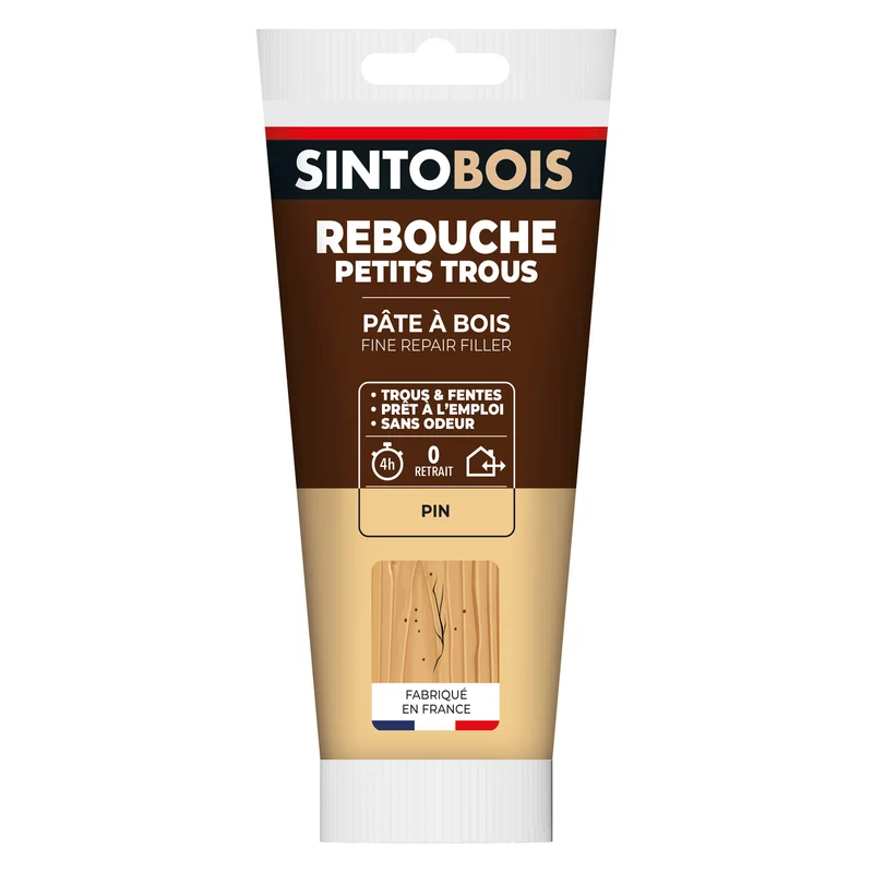 Rebouche imperfections - Pâte à bois naturel