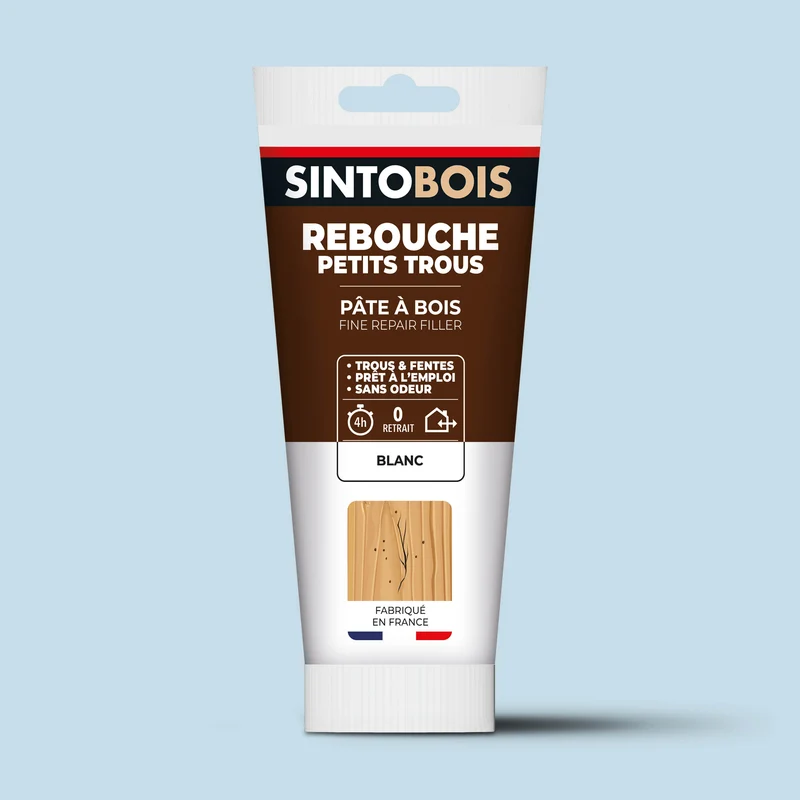 Rebouche imperfections - Pâte à bois naturel