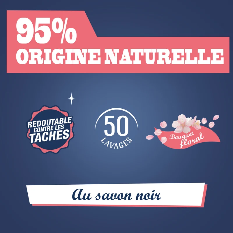 Ma Lessive au Savon Noir – Détachante – 50 Lavages