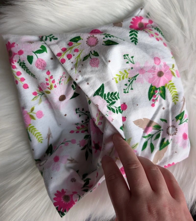 Sac chauffant - JOLIES FLEURS