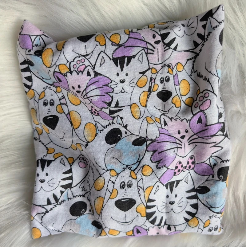 Sac chauffant - CHIENS & CHATS COLORÉS