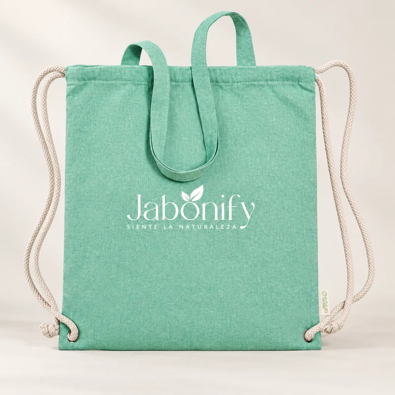 Mochila de Cuerdas Jabonify · Algodón Reciclado