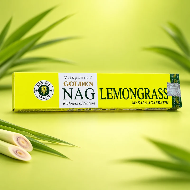 Incienso Golden Nag Artesanal · 12 Aromas