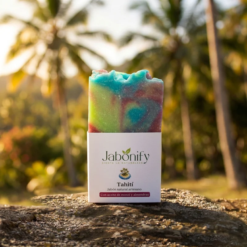 Jabón Tahití con Monoi y Almendras