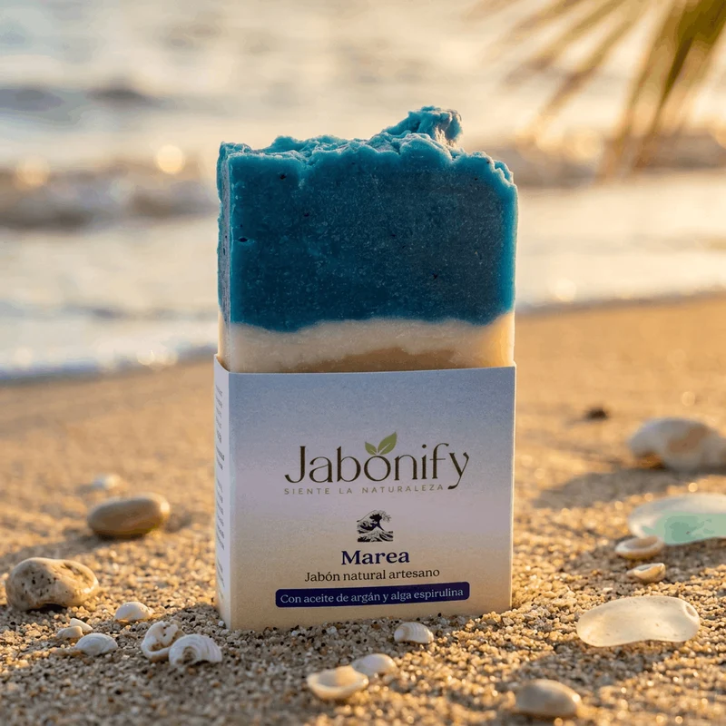 Jabón MAREA con argán y espirulina
