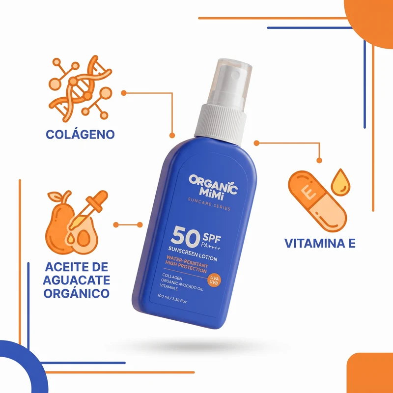 Protector Solar Loción SPF 50 PA++++ | 100 ml