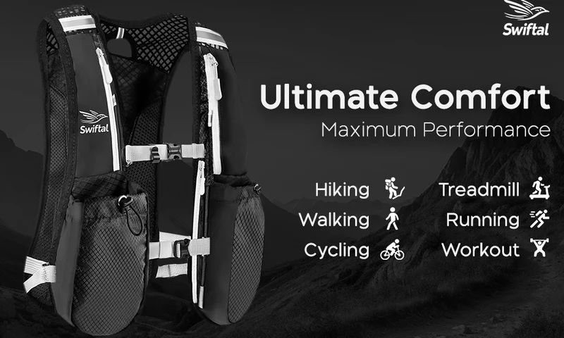 Running Vest (with bottle)