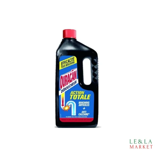 Gel déboucheur action totale OURAGAN 1L