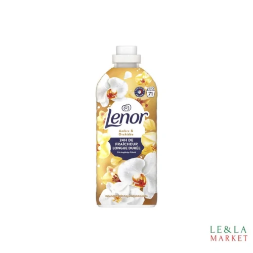 Adoucissant fraîcheur longue durée Ambre & Orchidée 71 lavages