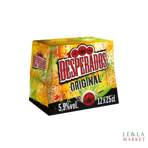 Bière Desperados orignal 5.90% Vol 12x25cl
