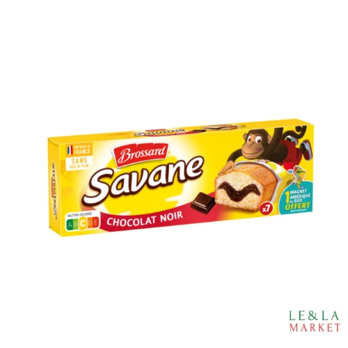 Brossard Savane chocolat noir 210g