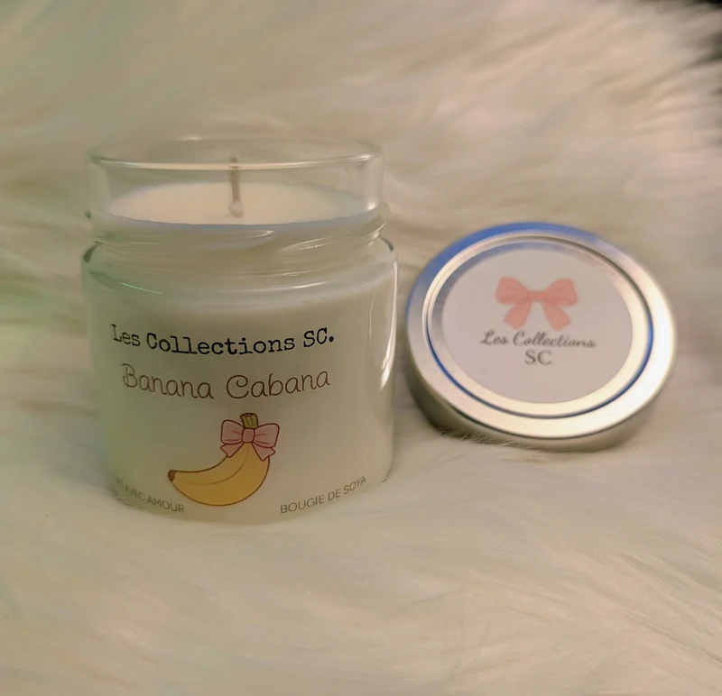 Bougie de soya - BANANA CABANA