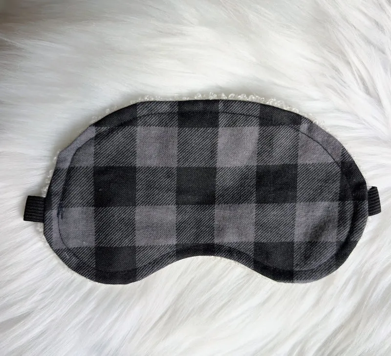 Masque de repos - CARREAUX NOIR & GRIS