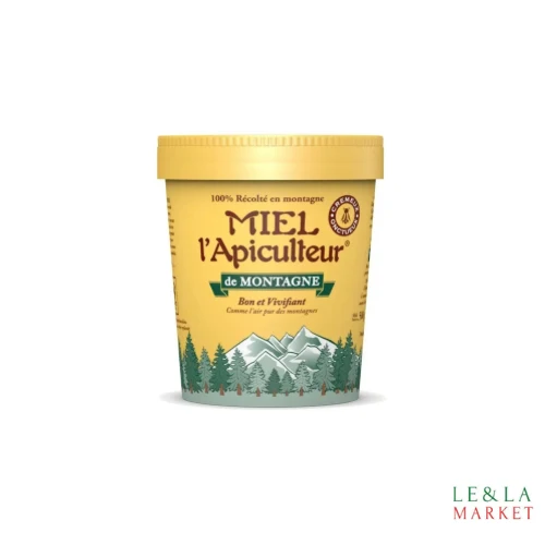 Miel de fleurs de montagne crémeux et onctueux L'APICULTEUR 500g
