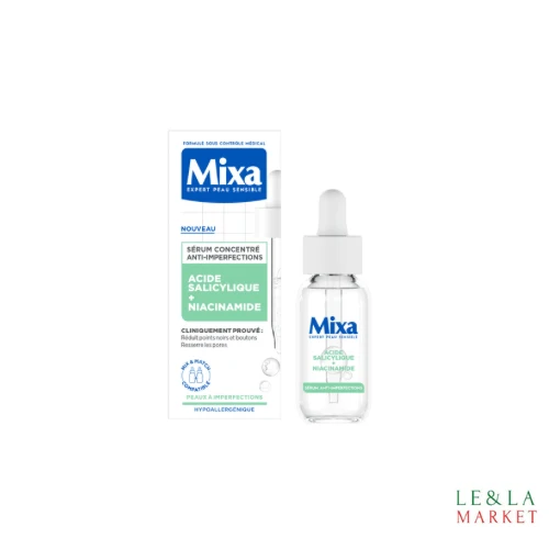 Sérum anti-imperfections à l'acide salicylique et niacinamide Mixa 30ml