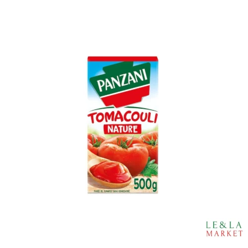 Sauce tomacouli purée de tomates fraîches Panzani 500g