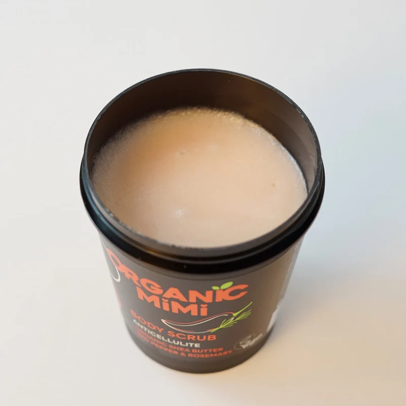 Exfoliante corporal Anticelulitico Pimienta roja y romero
