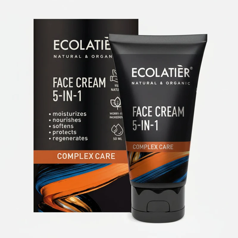 Crema Facial 5 en 1: Ecolatier Power