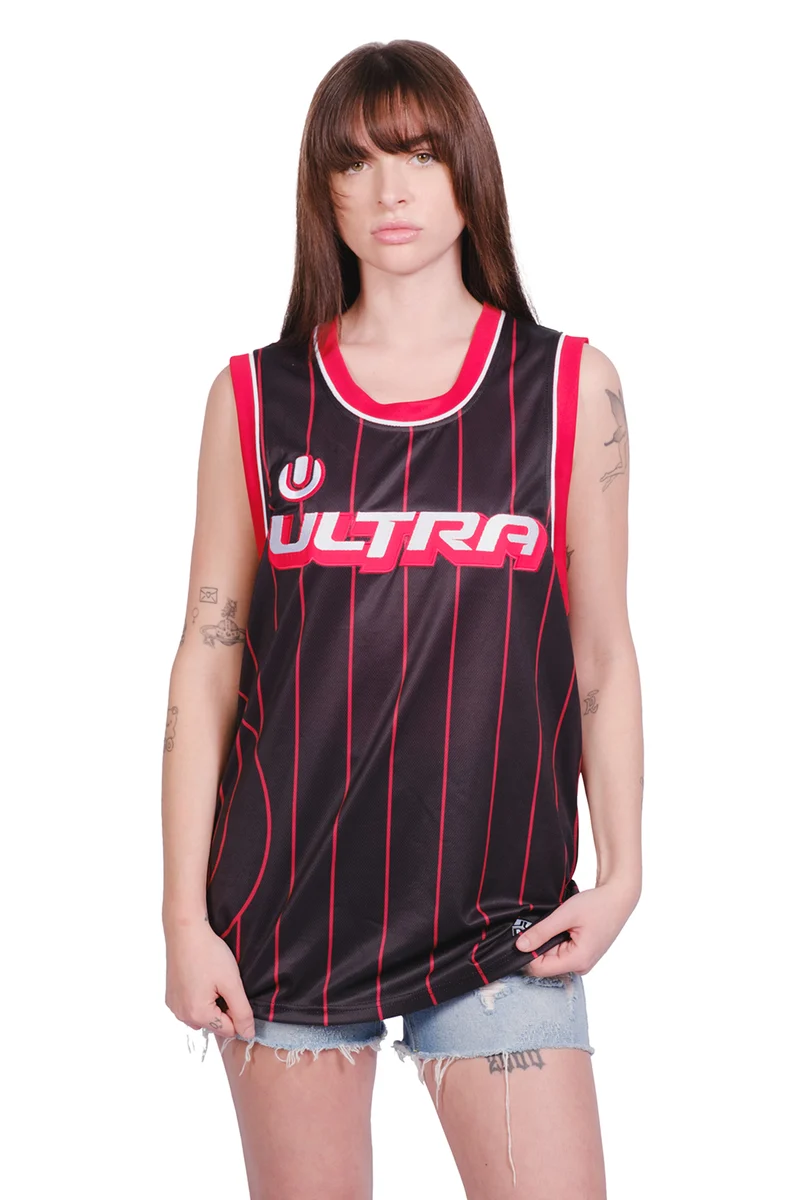 Ultra Red Basketball Jersey
