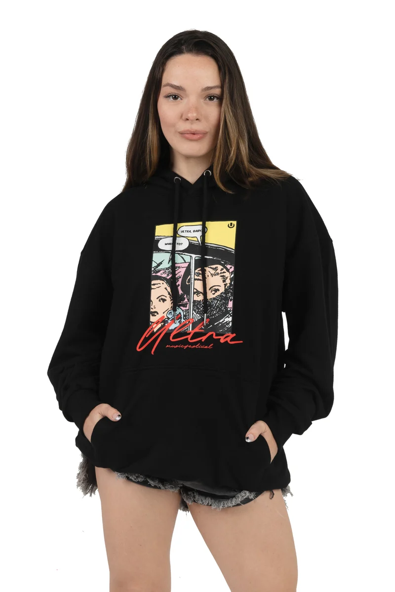 Ultra Comic Strip Hoodie