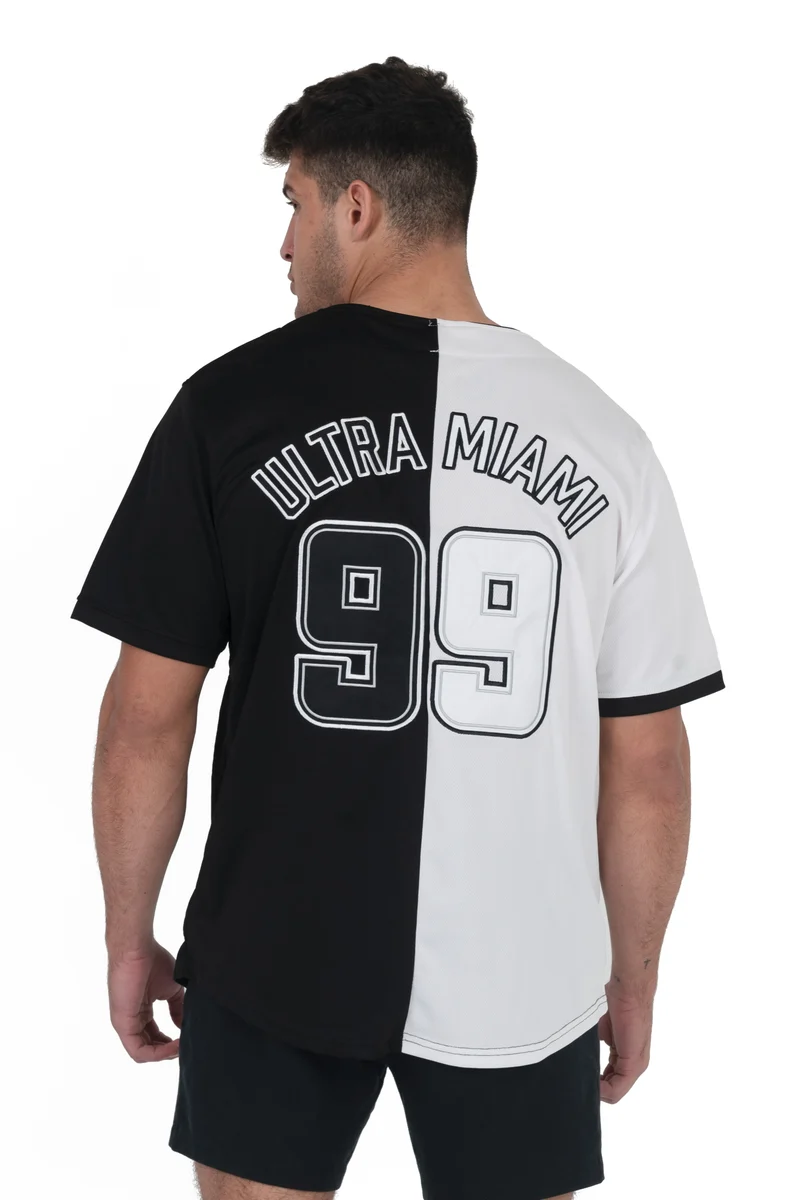 B/W Baseball Jersey