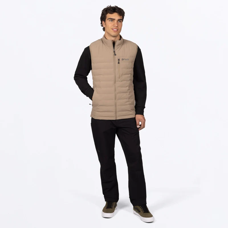 Men's Podium Windproof Quilted Vest