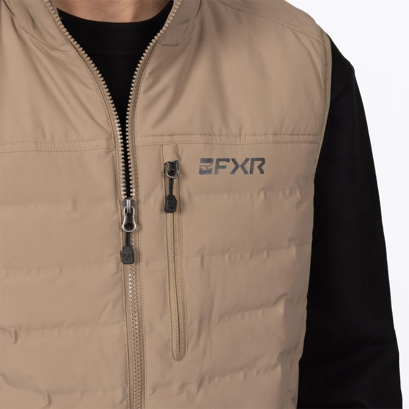 Men's Podium Windproof Quilted Vest